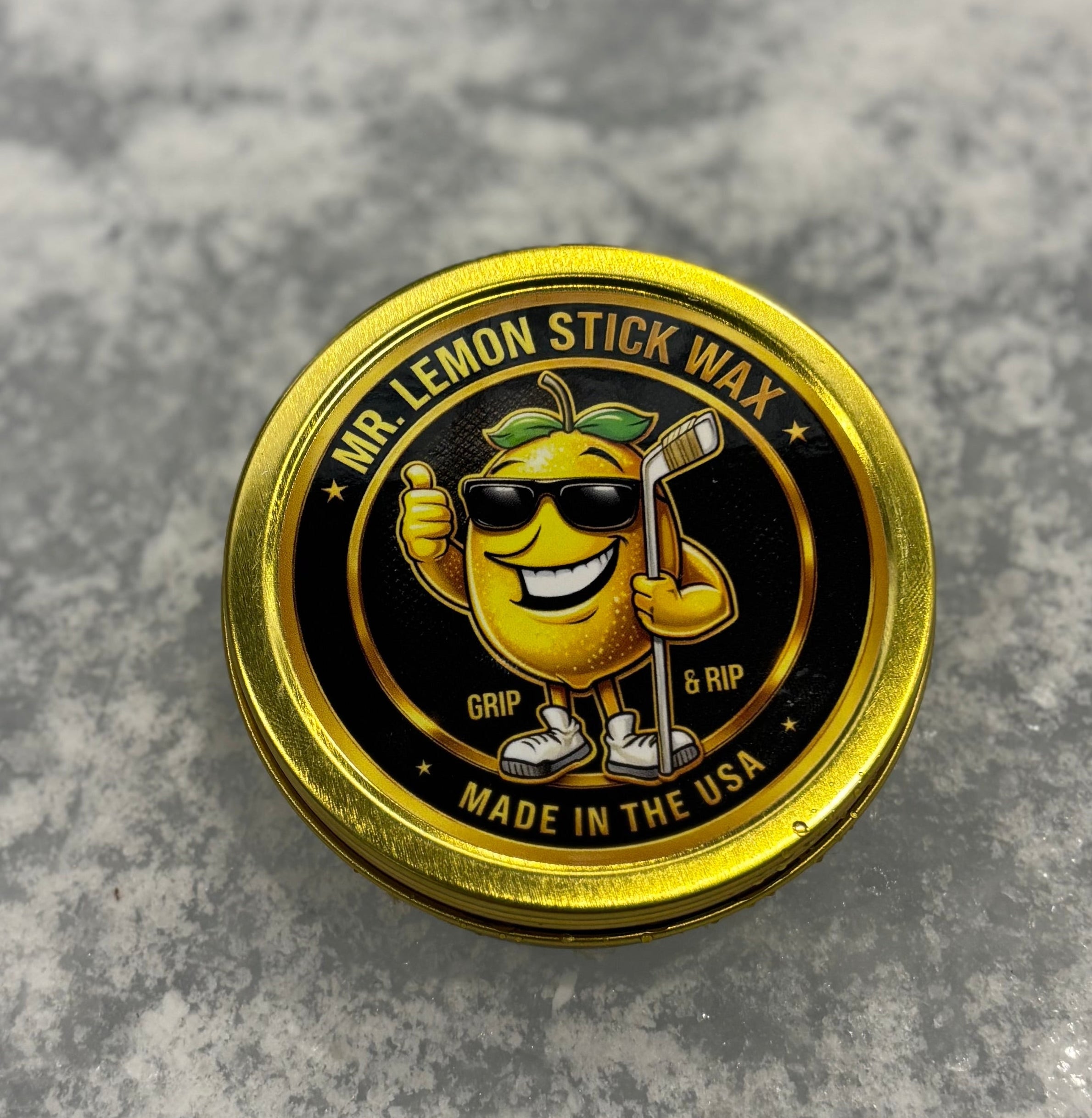 Mr. Lemon Hockey Wax | Hand-Poured Grip Made in the USA – Mr